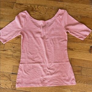 Striped Orange Women's Top